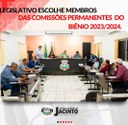 Legislativo escolhe membros das Comissões Permanentes do Biênio 2023/2024