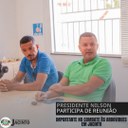 Presidente Nilson participa de Reunião importante no combate às arboviroses em Jacinto