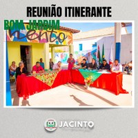 Reunião itinerante de Bom Jardim movimenta o Distrito e traz Benfeitorias à população